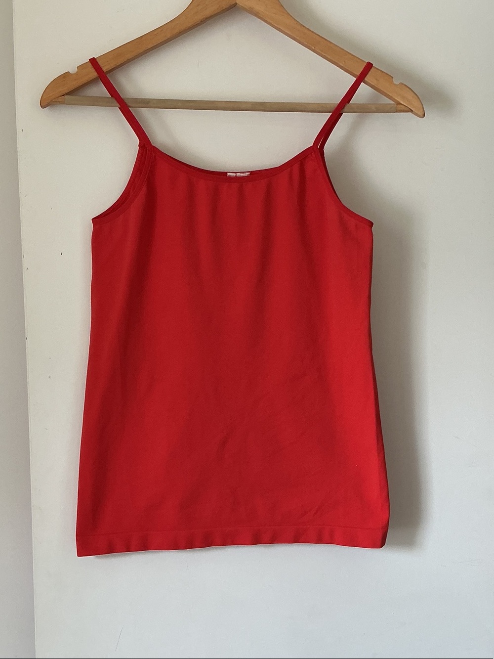 ELOISE FOR ANTHROPOLOGIE Red Women's Spaghetti Strap Tank Top
